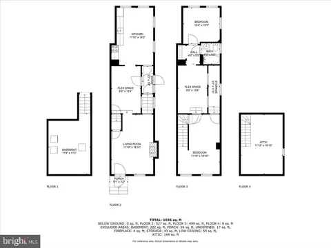 Floorplan - 116 W Fourth St, Frederick, MD 21701 photo 5 of 5