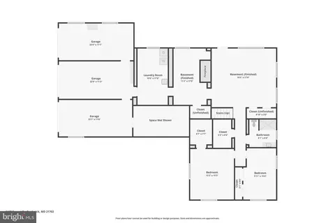 Floorplan - 6442 Sunset Dr, Frederick, MD 21702 photo 1 of 3