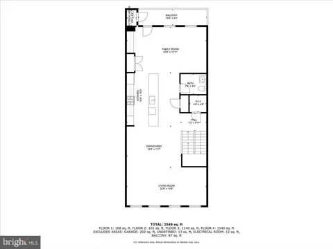 Floorplan - 7133 Macon St, Frederick, MD 21703 photo 3 of 4
