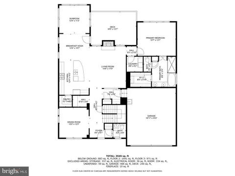 Floorplan - 2006 Benton Way, Frederick, MD 21702 photo 1 of 4