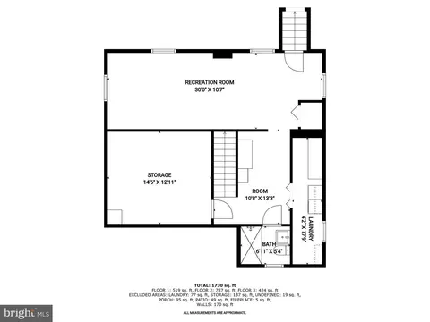 Floorplan - 111 Frederick Ave, Frederick, MD 21701 photo 1 of 4