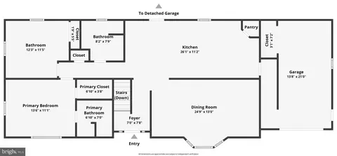 Floorplan - 11626 Old Annapolis Rd, Frederick, MD 21701 photo 1 of 3