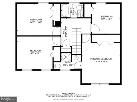 Floorplan - 2801 Grandview Dr, Middletown, MD 21769 photo 1 of 4