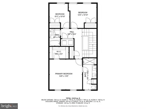 Floorplan - 34 Maxwell Sq, Frederick, MD 21701 photo 2 of 4