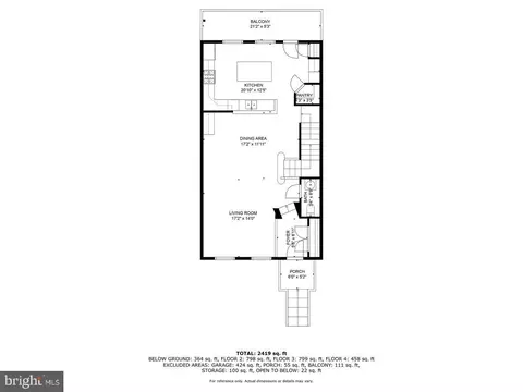 Floorplan - 34 Maxwell Sq, Frederick, MD 21701 photo 1 of 4