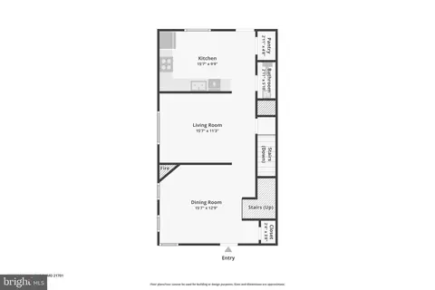 Floorplan - 34 W 6th St, Frederick, MD 21701 photo 2 of 5