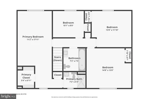 Floorplan - 1844 Millstream Dr, Frederick, MD 21702 photo 2 of 2