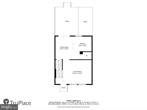 Floorplan - 1702 Carriage Ct, Frederick, MD 21702 photo 2 of 4