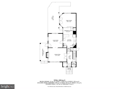 Floorplan - 623 Wilson Pl, Frederick, MD 21702 photo 1 of 5