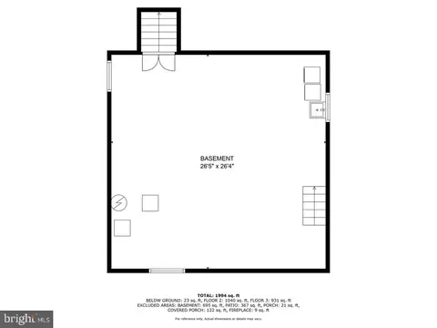 Floorplan - 623 Wilson Pl, Frederick, MD 21702 photo 3 of 5