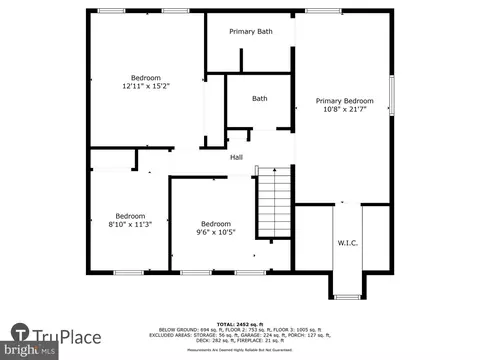 Floorplan - 226 Lake Coventry Dr, Frederick, MD 21702 photo 2 of 3