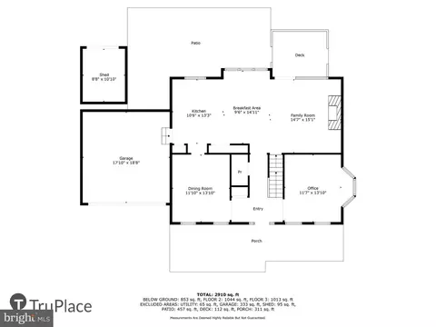 Floorplan - 6132 Cornwall Ter, Frederick, MD 21701 photo 2 of 3