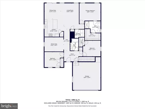 Floorplan - 2598 Lamplighter Dr, Frederick, MD 21702 photo 2 of 3