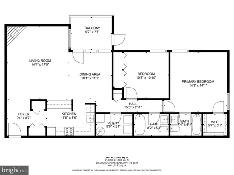 Floorplan - 2125 Wainwright Ct #2C, Frederick, MD 21702 photo 1 of 1