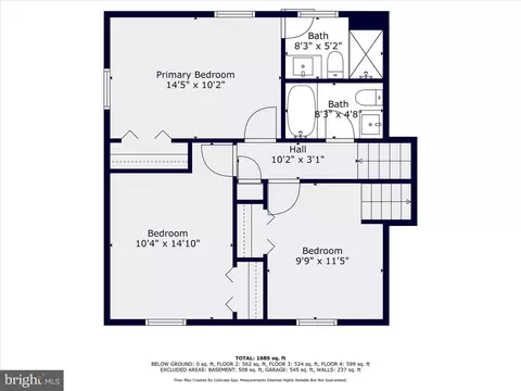 Floorplan - 8013 Meadowview Dr, Frederick, MD 21702 photo 4 of 5
