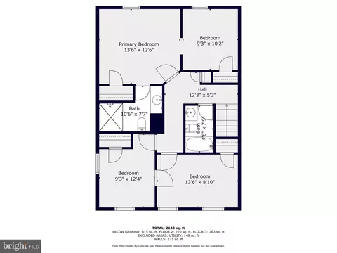 Floorplan - 8011 Lighthouse Lndg, Frederick, MD 21701 photo 2 of 4