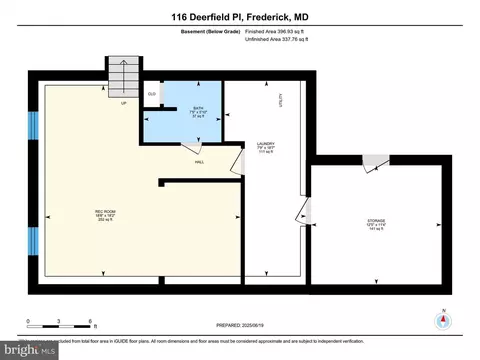 Floorplan - 116 Deerfield Pl, Frederick, MD 21702 photo 6 of 6