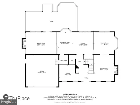 Floorplan - 5301 Sovereign Pl, Frederick, MD 21703 photo 3 of 3