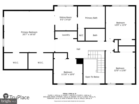 Floorplan - 5301 Sovereign Pl, Frederick, MD 21703 photo 1 of 3