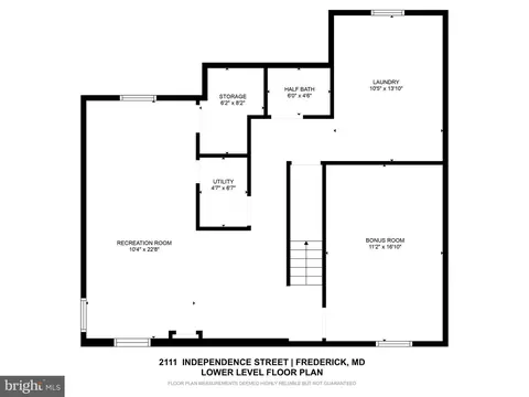 Floorplan - 2111 Independence St, Frederick, MD 21702 photo 3 of 4