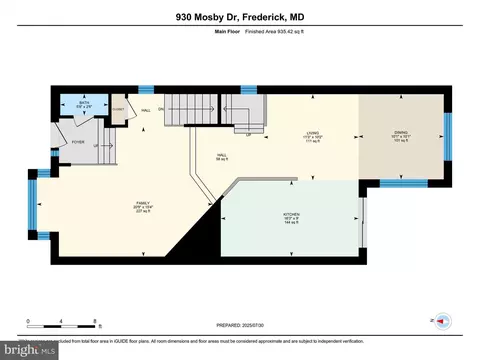 Floorplan - 930 Mosby Dr, Frederick, MD 21701 photo 1 of 3