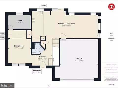 Floorplan - 1764 Algonquin Rd, Frederick, MD 21701 photo 2 of 3