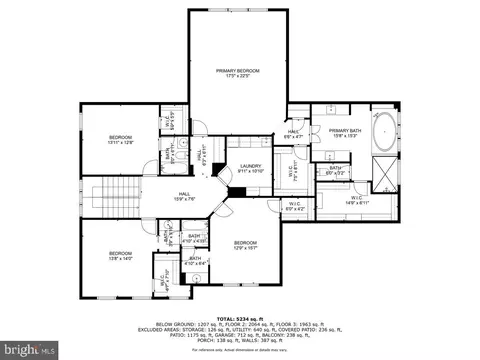 Floorplan - 3607 Moline Ct, Monrovia, MD 21770 photo 3 of 4