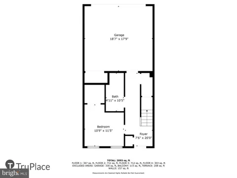 Floorplan - 7130 Mchenry Mews, Frederick, MD 21703 photo 5 of 5