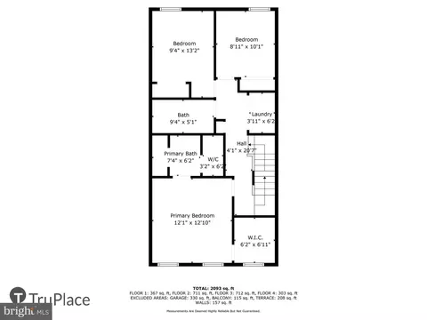 Floorplan - 7130 Mchenry Mews, Frederick, MD 21703 photo 3 of 5