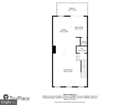 Floorplan - 7130 Mchenry Mews, Frederick, MD 21703 photo 2 of 5