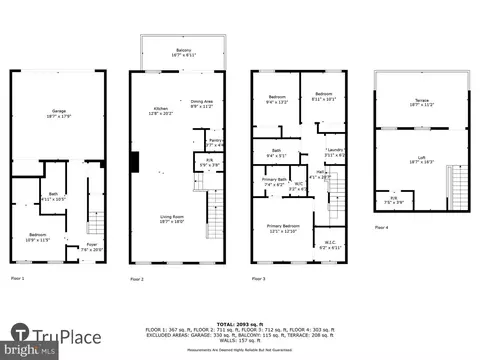 Floorplan - 7130 Mchenry Mews, Frederick, MD 21703 photo 1 of 5