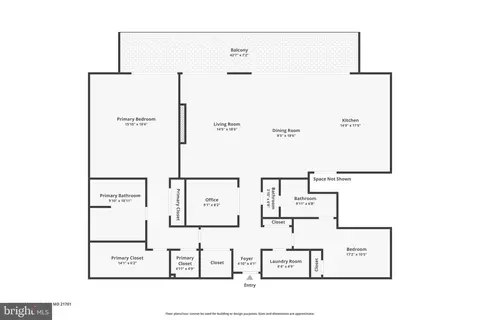 Floorplan - 210 Second St E #402, Frederick, MD 21701 photo 1 of 1