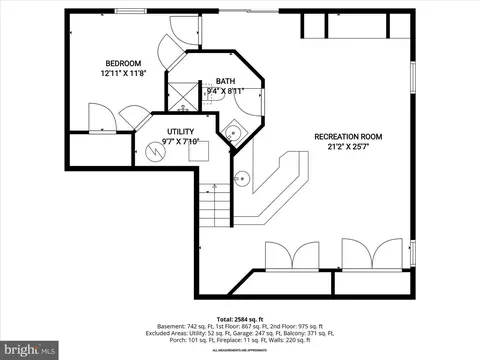 Floorplan - 239 Bishops Glen Dr, Frederick, MD 21702 photo 1 of 4