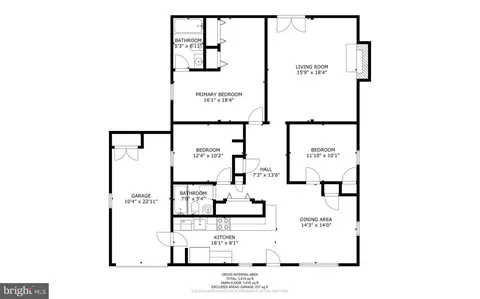 Floorplan - 9301 Granite Cir, Frederick, MD 21702 photo 1 of 1