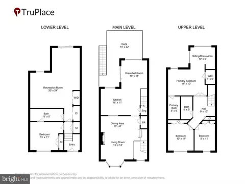 Floorplan - 111 Harpers Way, Frederick, MD 21702 photo 1 of 4