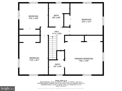 Floorplan - 8000 Glendale Ct, Frederick, MD 21702 photo 2 of 4