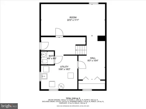 Floorplan - 601 Culler Ave, Frederick, MD 21701 photo 6 of 7