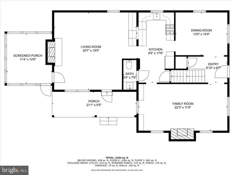 Floorplan - 601 Culler Ave, Frederick, MD 21701 photo 4 of 7
