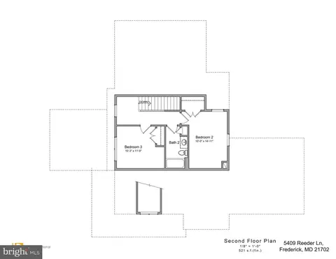 Floorplan - 5409 Reeder Ln, Frederick, MD 21702 photo 2 of 3