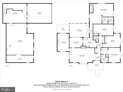 Floorplan - 5821 Rowland Hill Rd, Cascade, MD 21719 photo 4 of 6