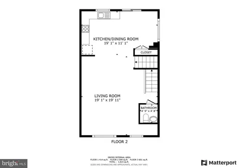 Floorplan - 432 Blossom Ln, Frederick, MD 21701 photo 1 of 3