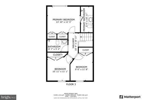 Floorplan - 432 Blossom Ln, Frederick, MD 21701 photo 2 of 3