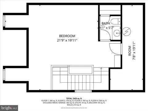 Floorplan - 18 Maxwell Sq, Frederick, MD 21701 photo 4 of 5