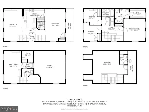 Floorplan - 18 Maxwell Sq, Frederick, MD 21701 photo 5 of 5