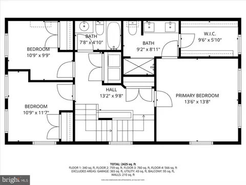 Floorplan - 18 Maxwell Sq, Frederick, MD 21701 photo 3 of 5