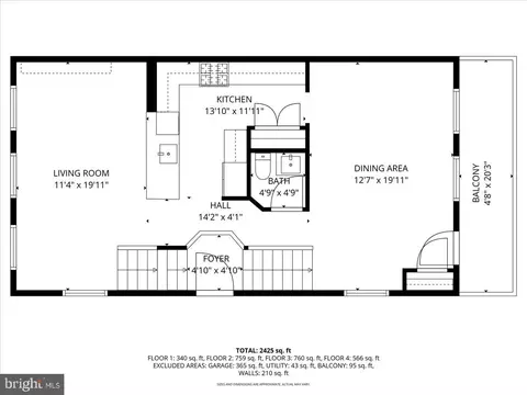 Floorplan - 18 Maxwell Sq, Frederick, MD 21701 photo 2 of 5