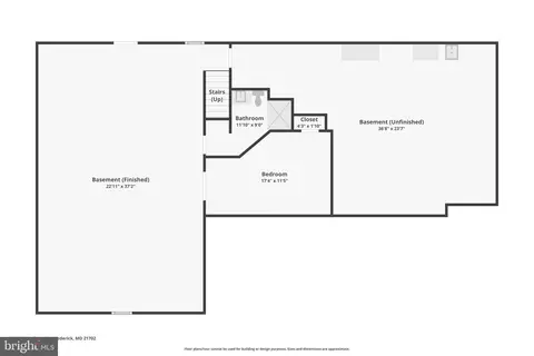 Floorplan - 7193 W Sundown Ct, Frederick, MD 21702 photo 1 of 3