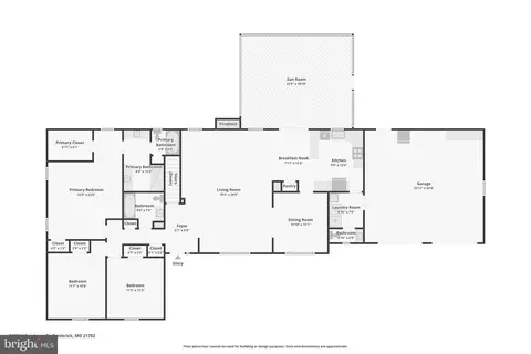 Floorplan - 7193 W Sundown Ct, Frederick, MD 21702 photo 2 of 3