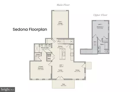 Floorplan - 714 B Iron Frg, Frederick, MD 21702 photo 1 of 1
