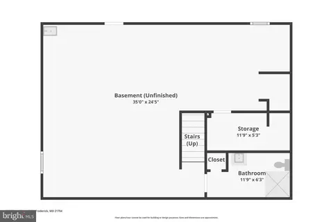 Floorplan - 8908 Broad Branch Ct, Frederick, MD 21704 photo 3 of 4